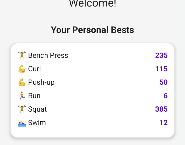 Gamified Fitness Tracker